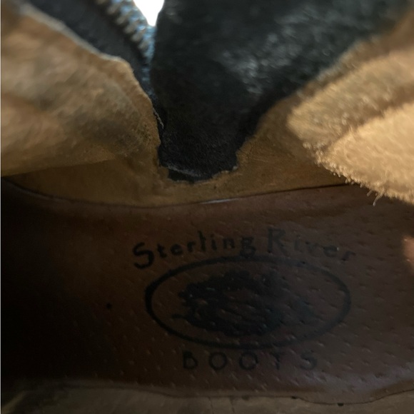 Sterling‎ River Embroidered Ankle Boots - Grey and Cream Women’s Size 5 - Picture 7 of 8